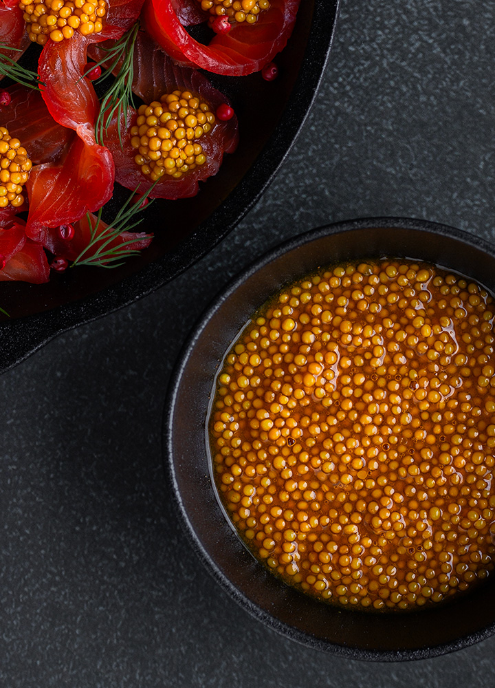 Caviar de graines de moutarde
